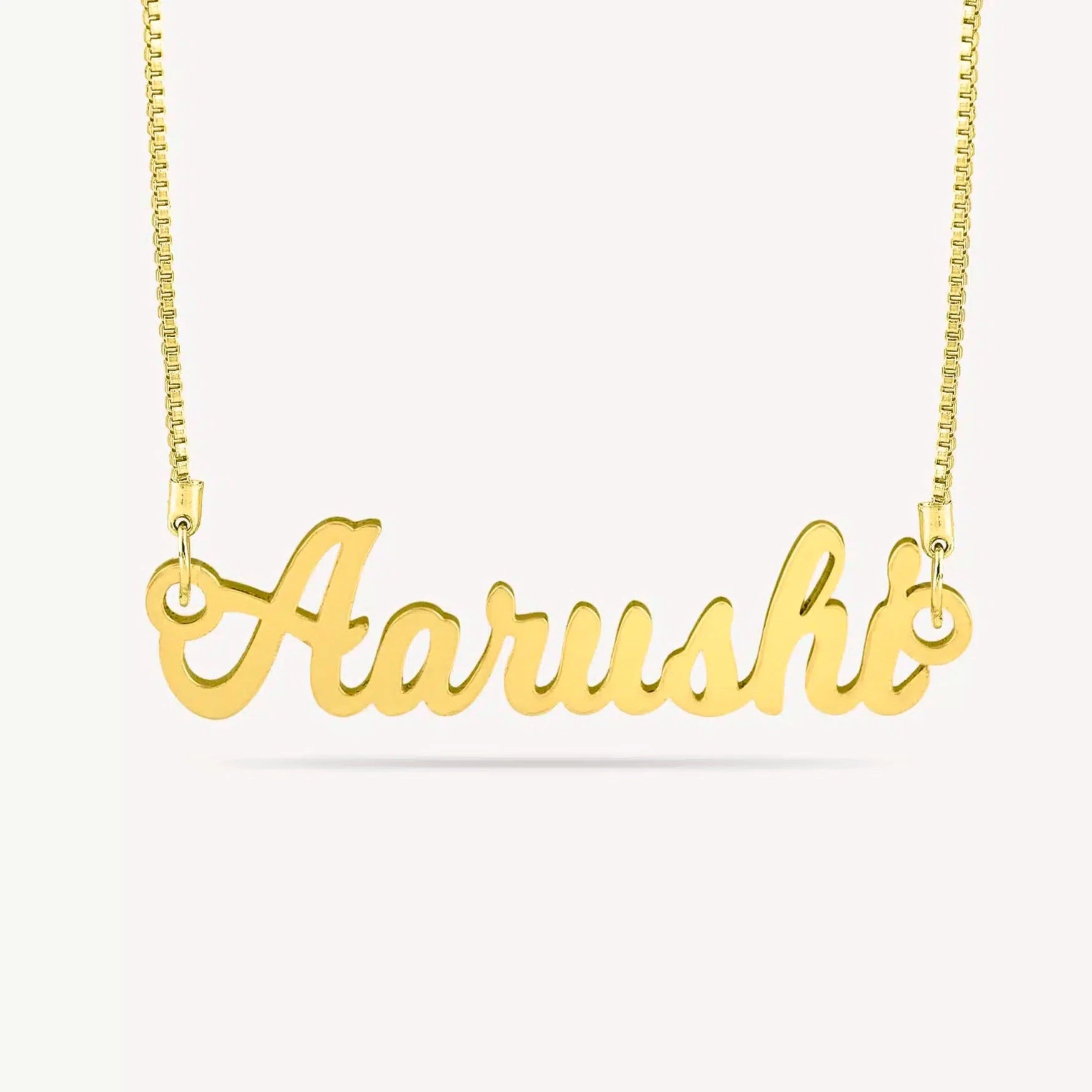 Jewellery Ankita Name Necklace Gold Plated Ankita Name Gold Chain