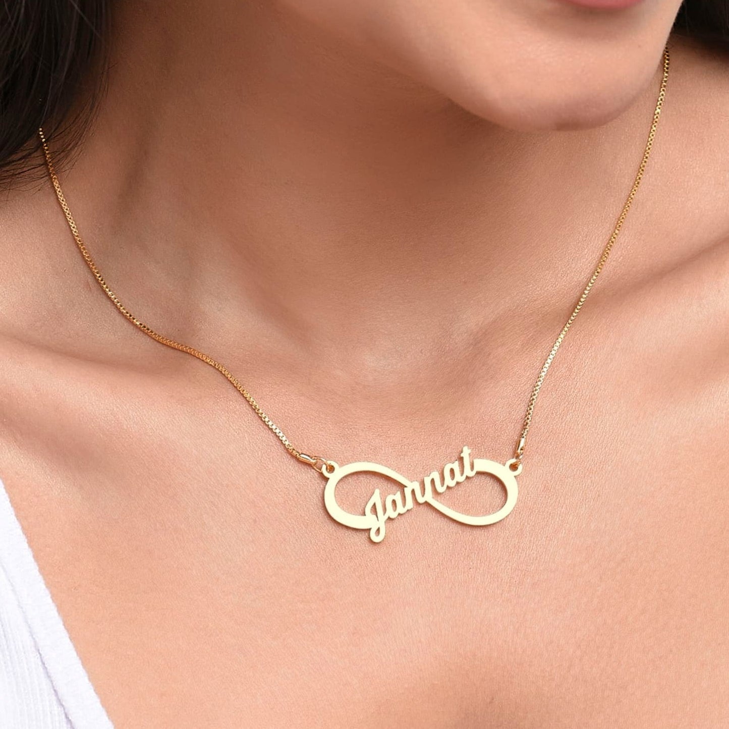 Forever Infinity Name Necklace