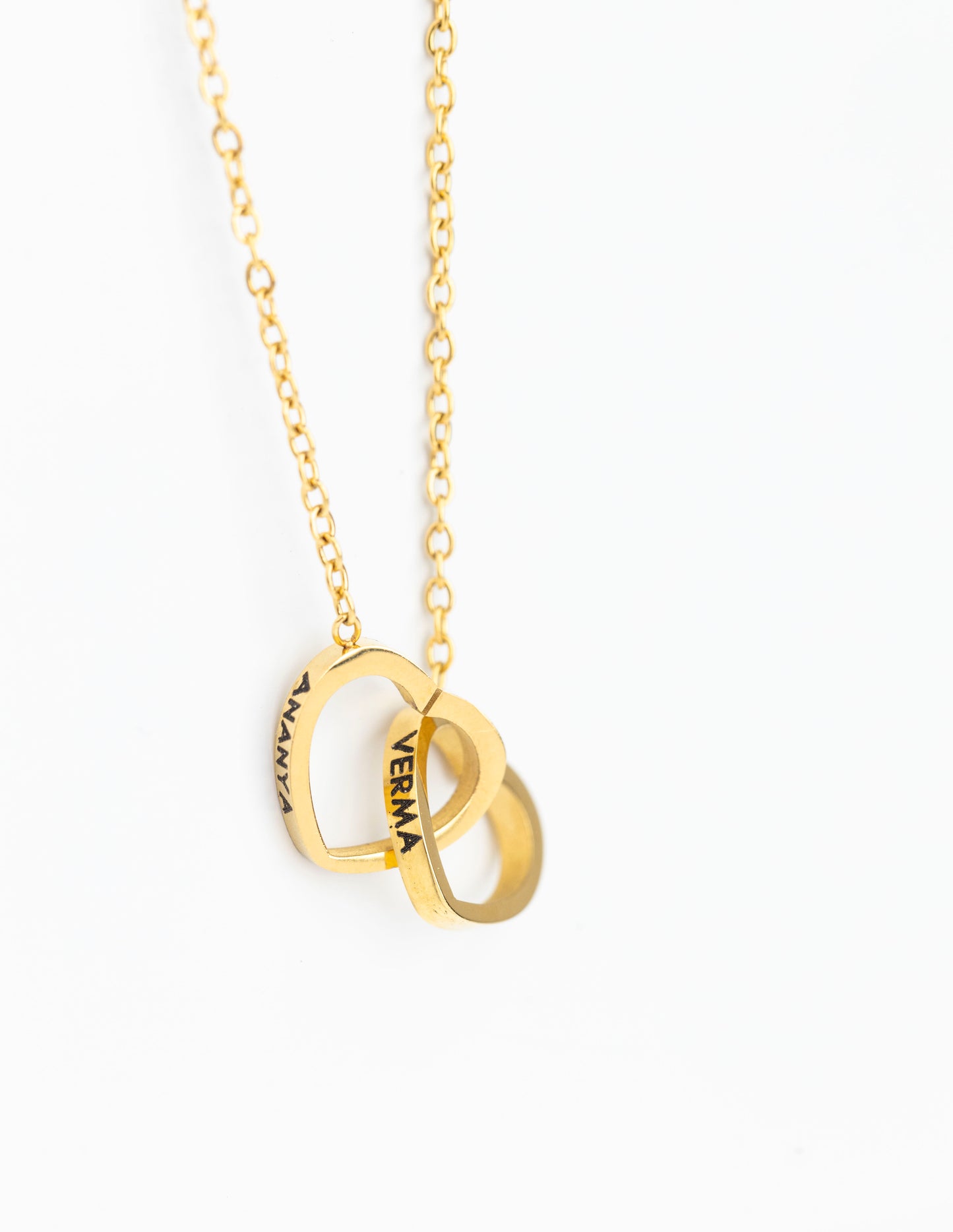 Original Preserved Rose Box & Premium Personalized Necklace