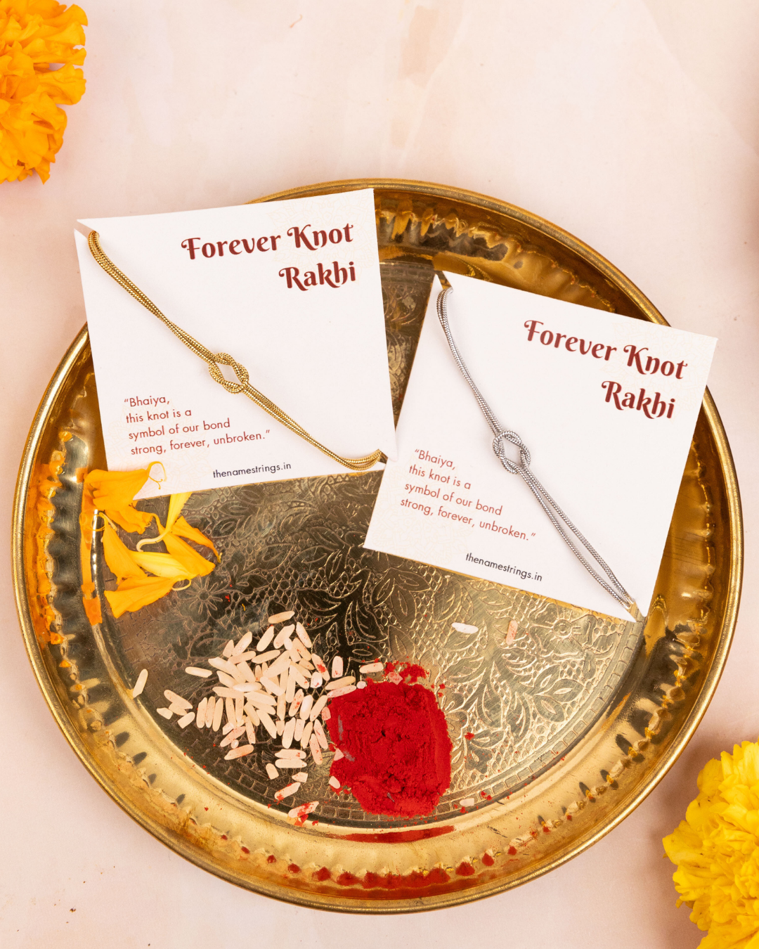 Forever Knot Rakhi | Adjustable & Unisex