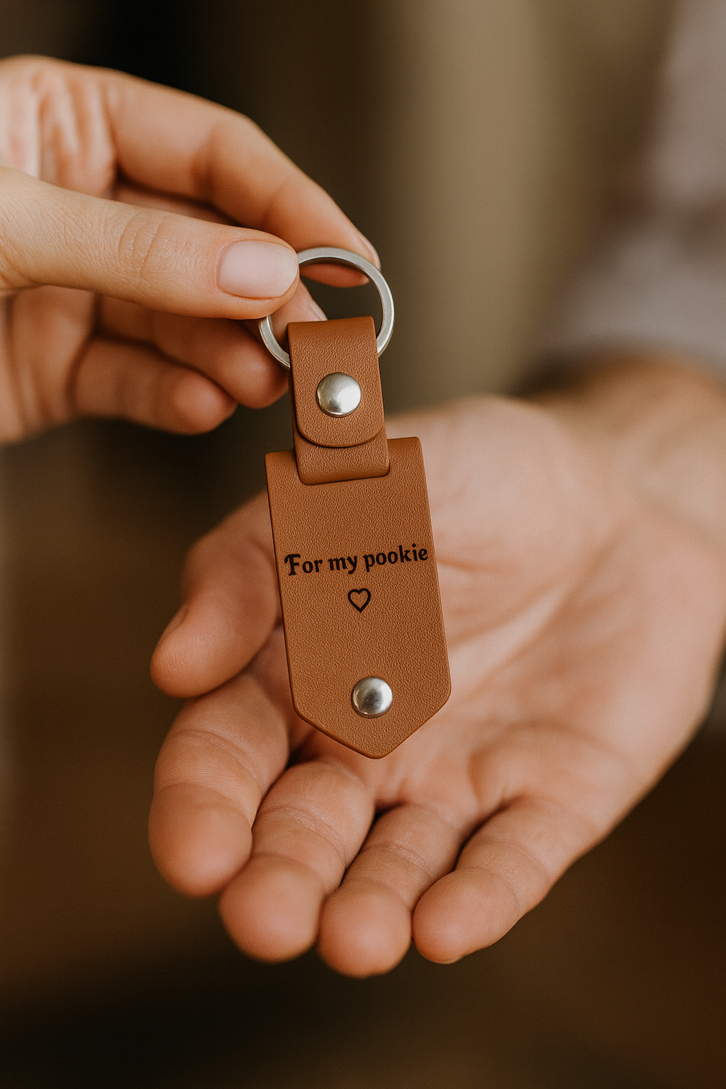 Soulbound Memory Photo Keychain