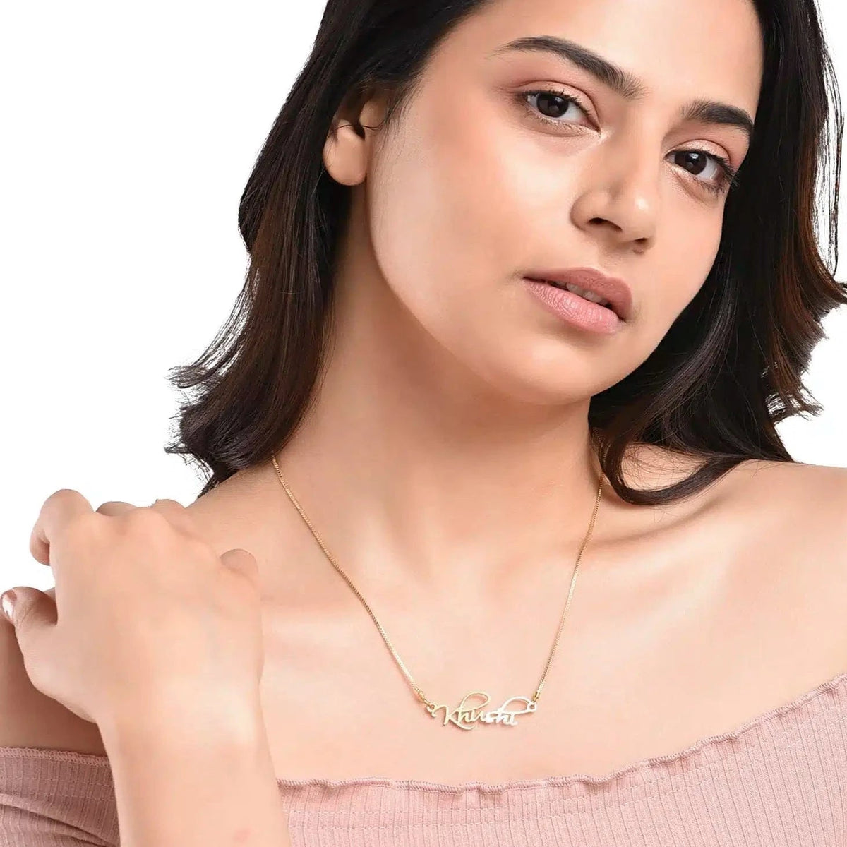 Artistic Name Necklace - Name Strings