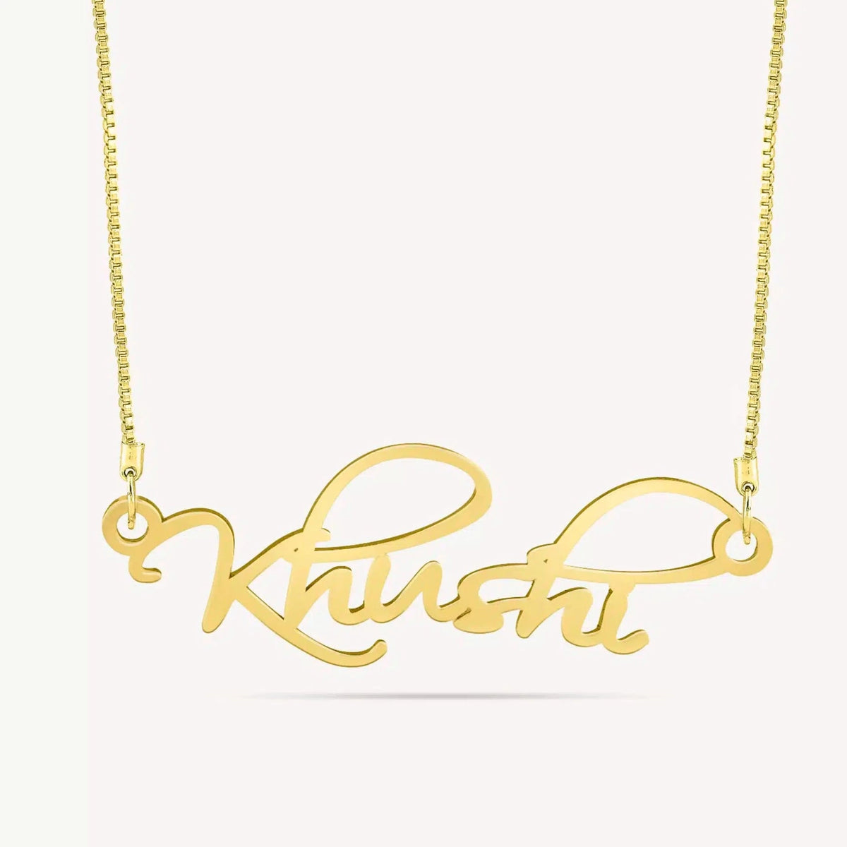 Artistic Name Necklace - Name Strings