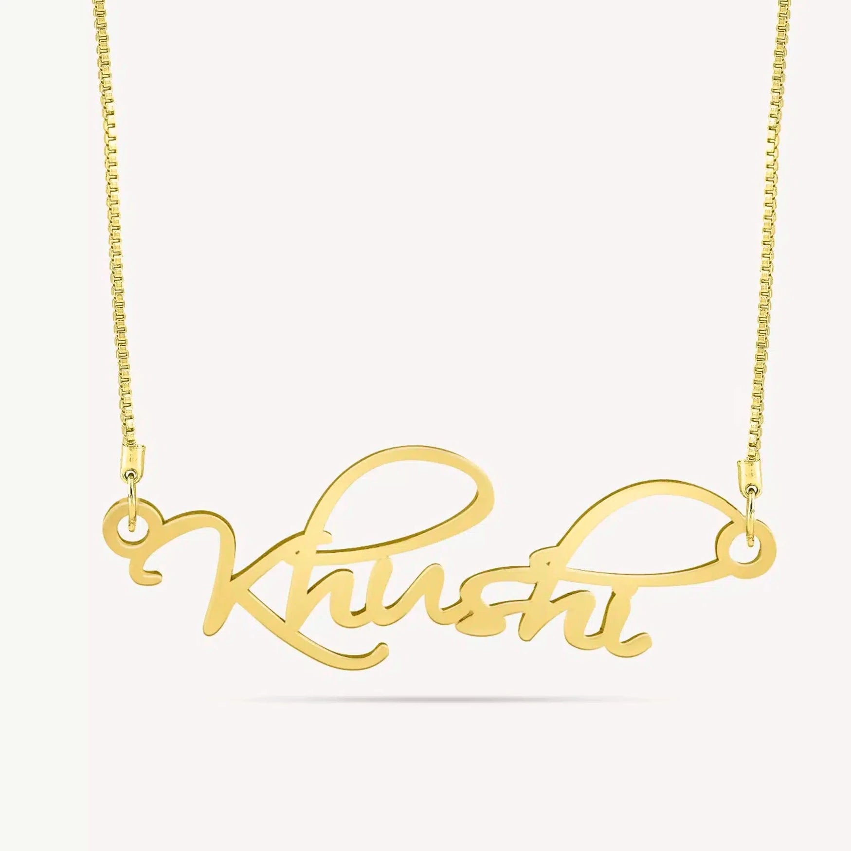 Artistic Name Necklace - Name Strings