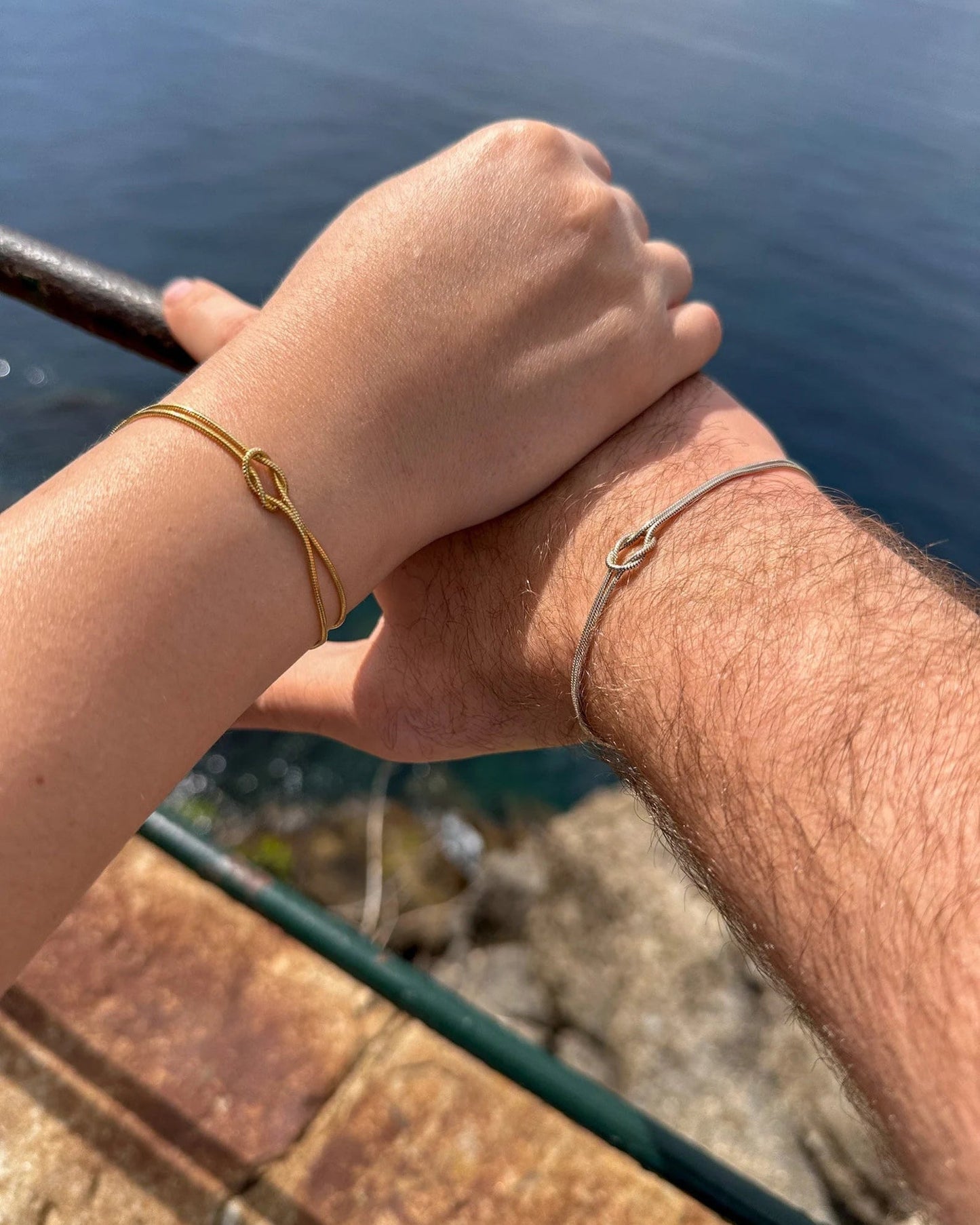 Bond of Love Bracelets ( Set of 2 ) - Name Strings