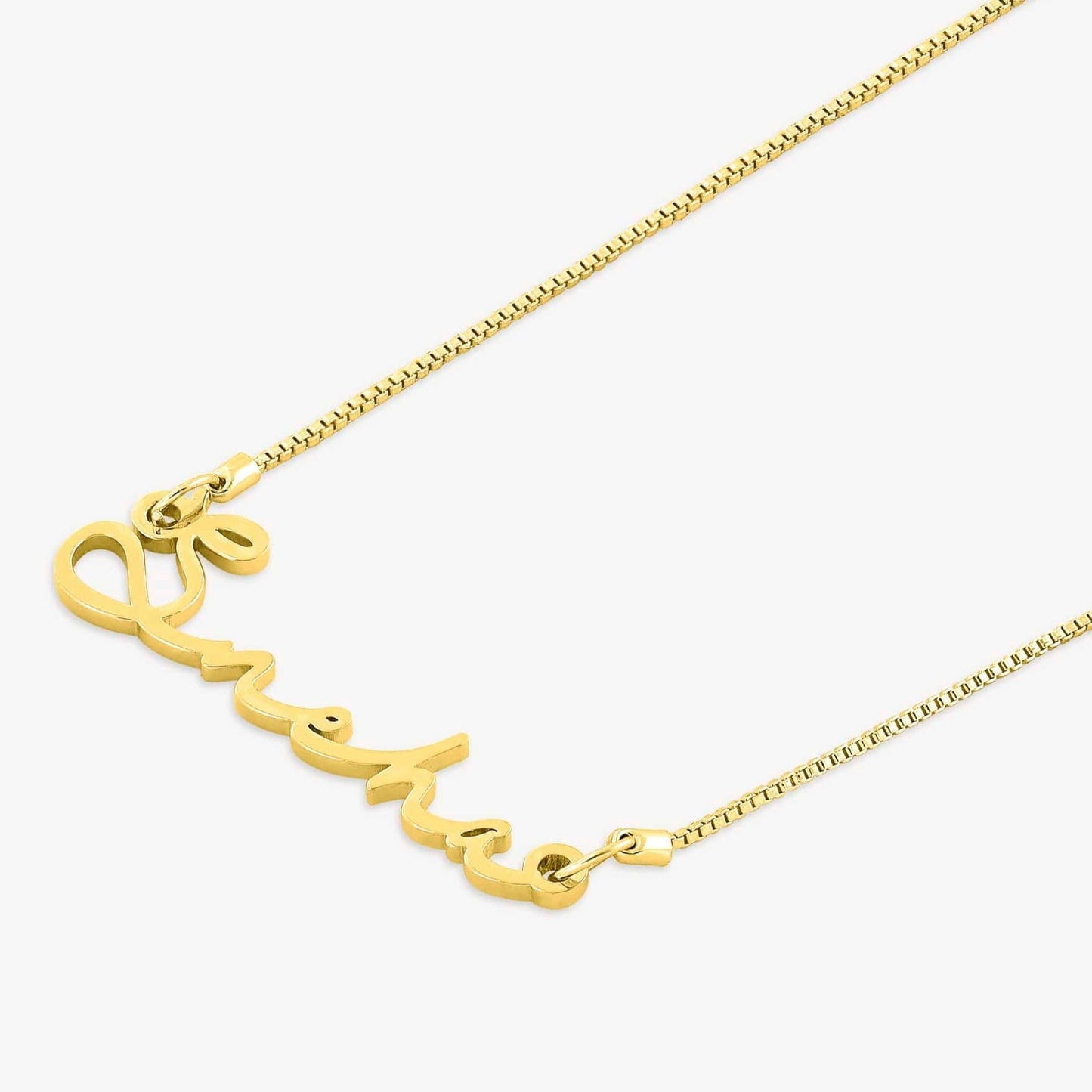 Chic Signature Name Necklace - Name Strings
