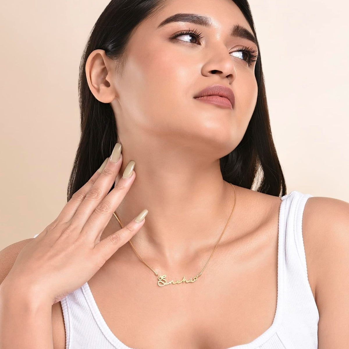 Chic Signature Name Necklace - Name Strings