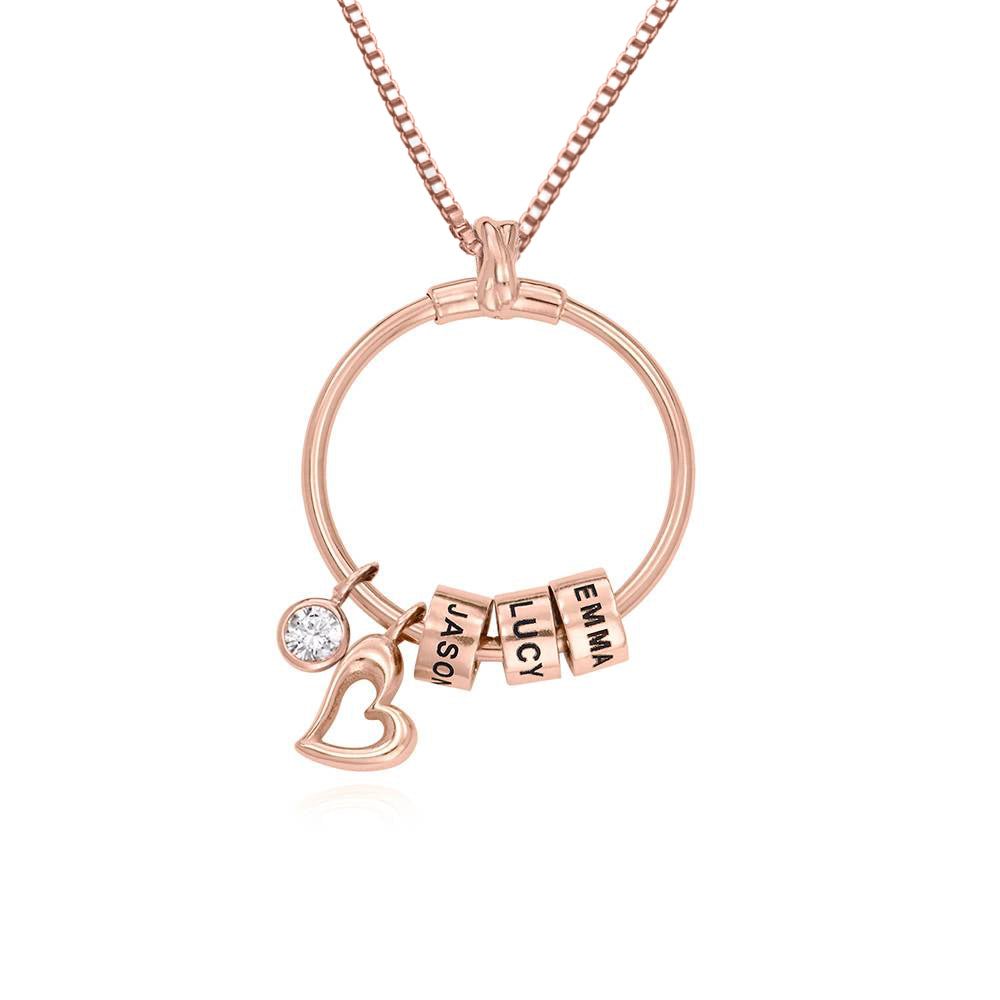 Circle of love Bead Necklace - Name Strings