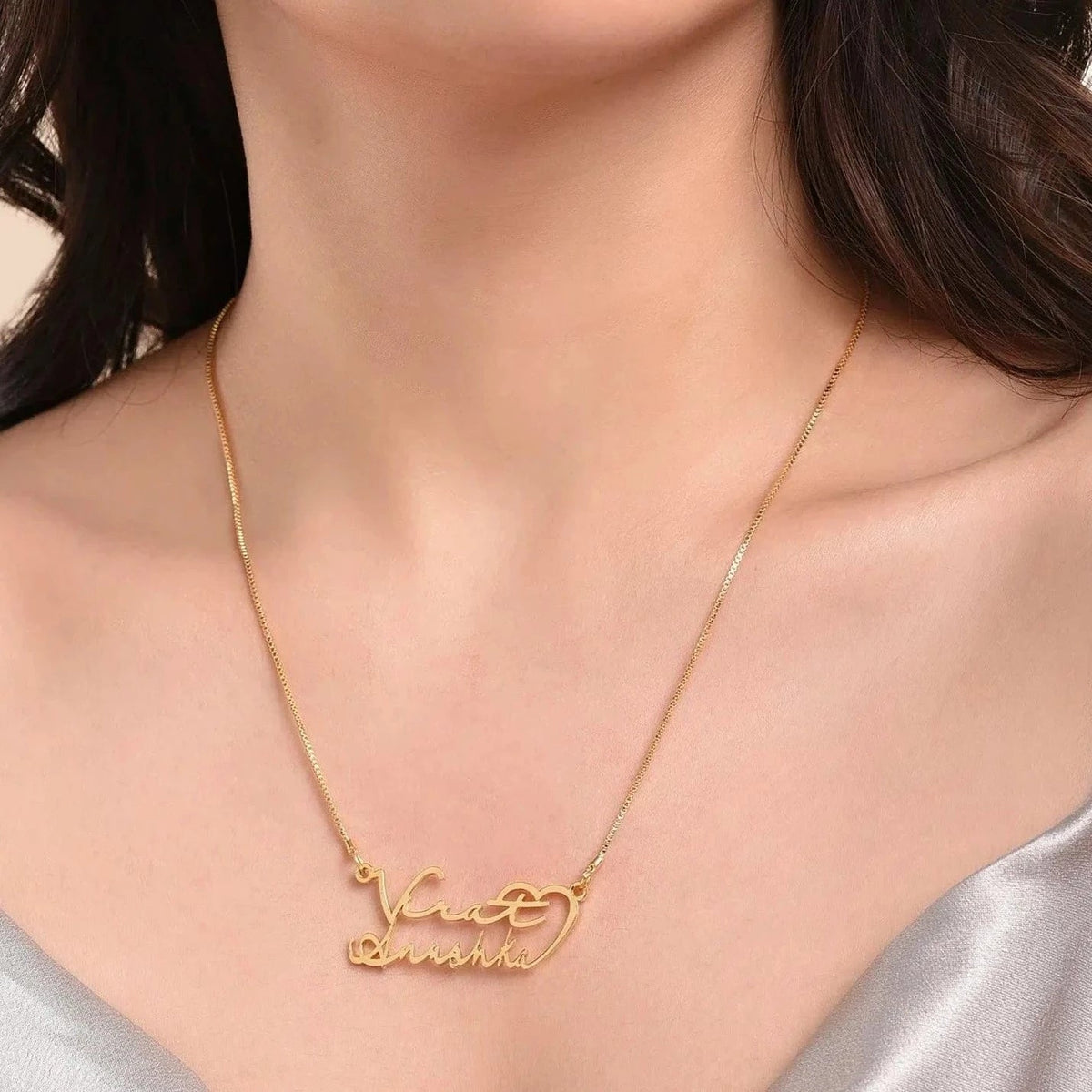 Couple True Love Necklace - Name Strings