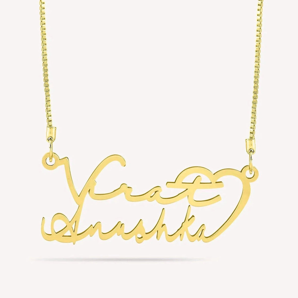 Couple True Love Necklace - Name Strings