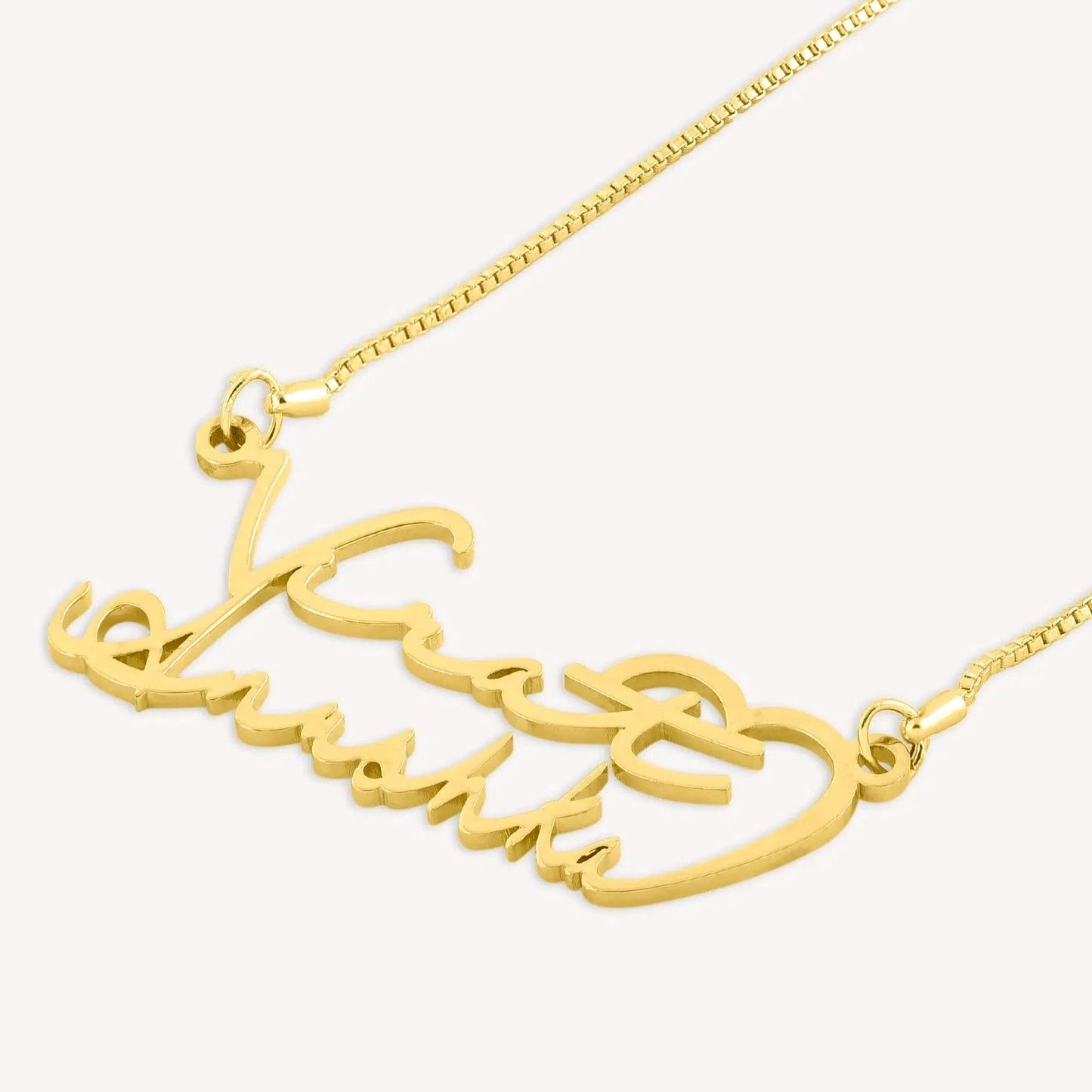 Couple True Love Necklace - Name Strings