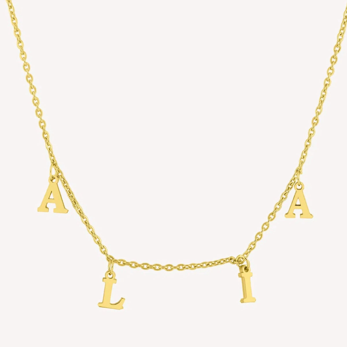 Dainty Name choker - Name Strings