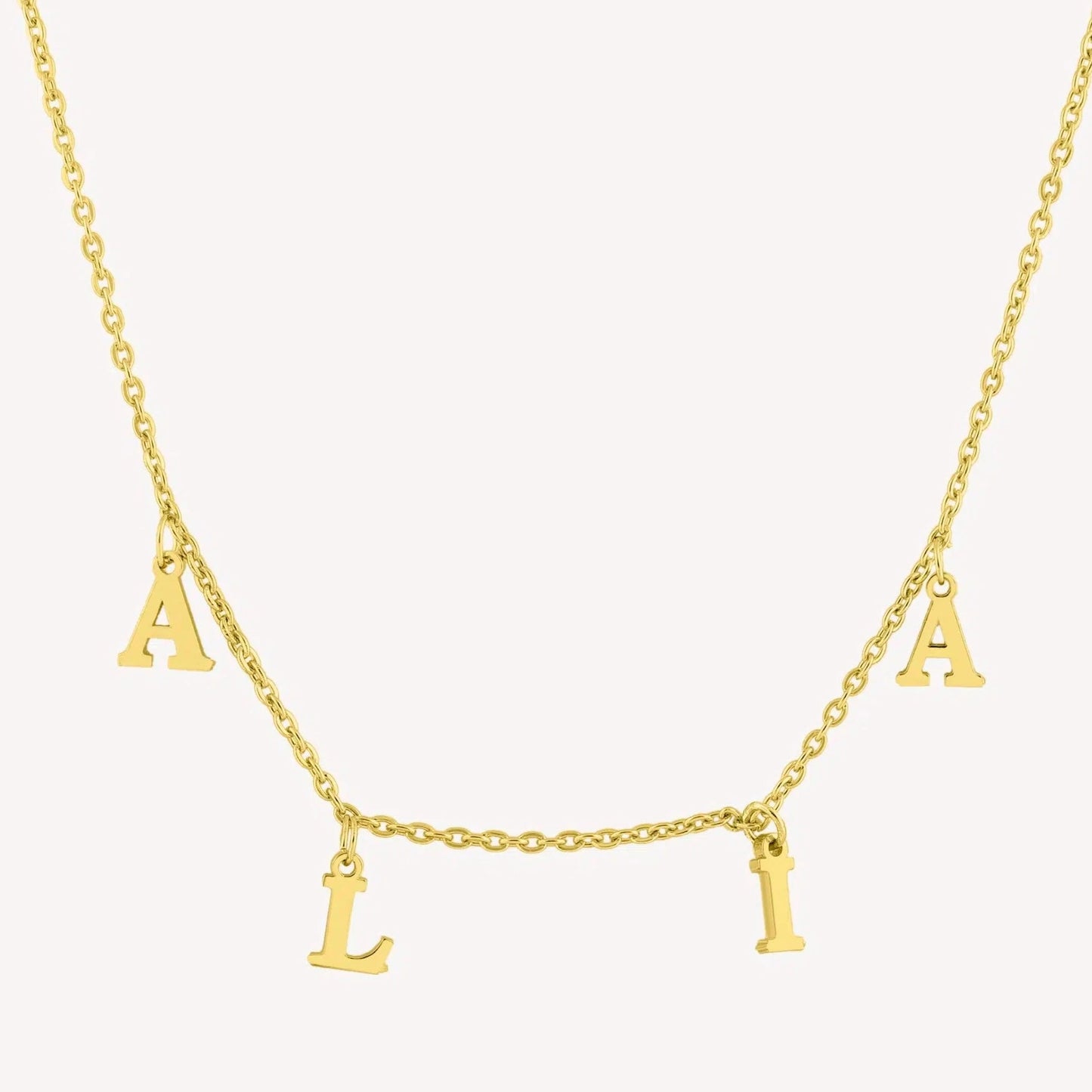 Dainty Name choker - Name Strings