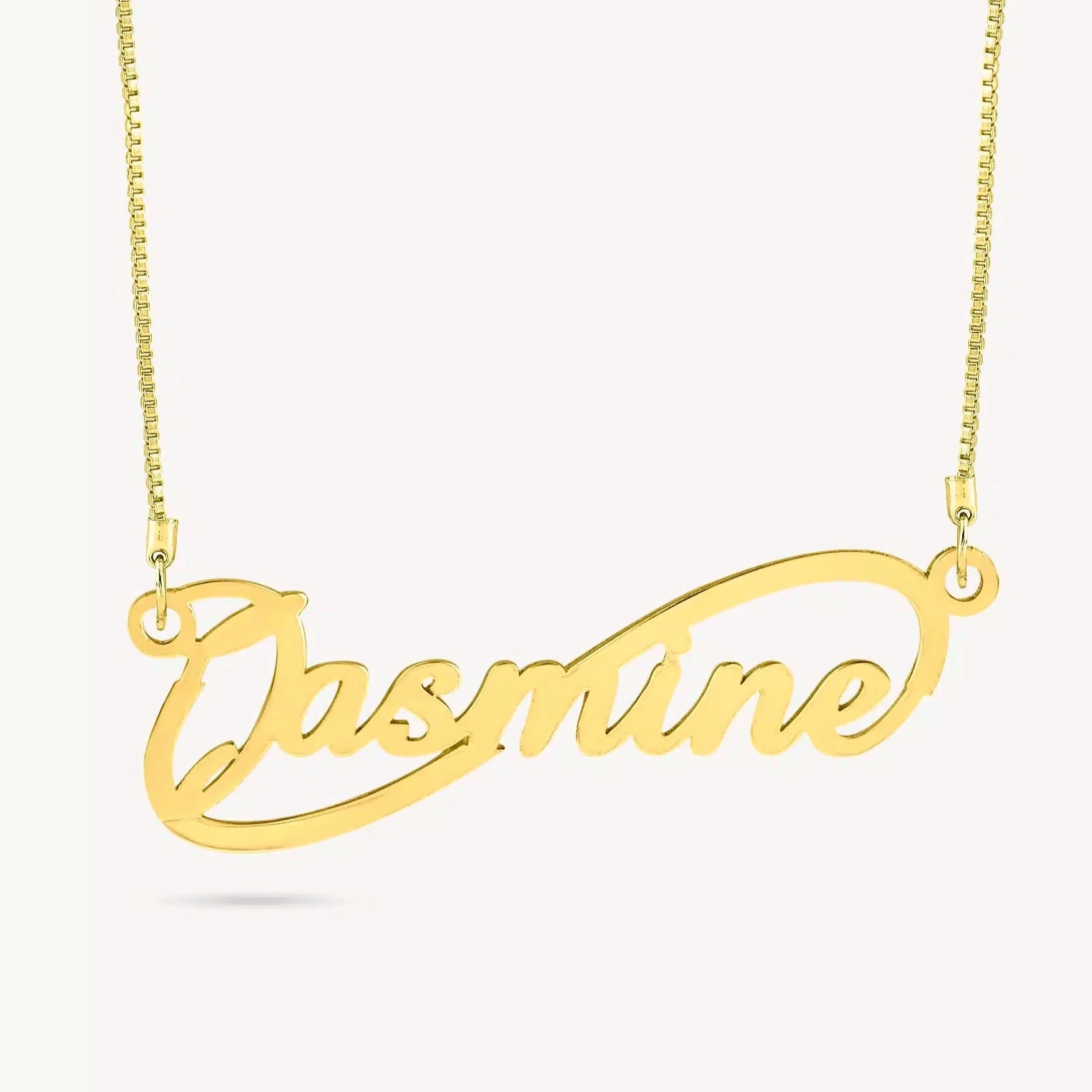 Eternal Infinity Name Necklace - Name Strings