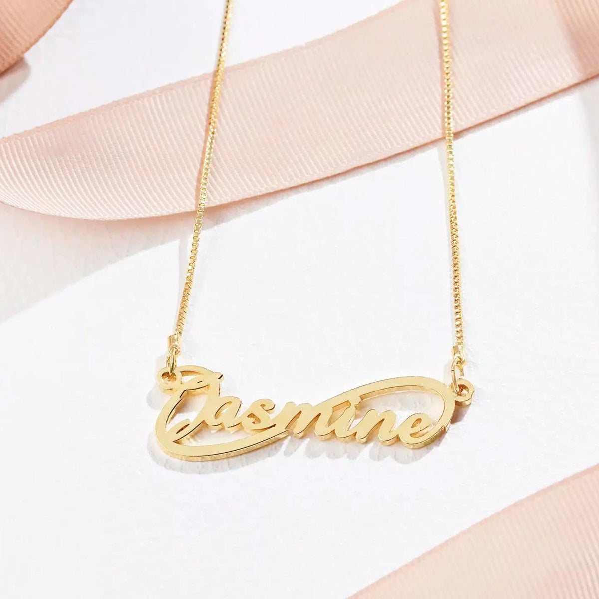 Eternal Infinity Name Necklace - Name Strings