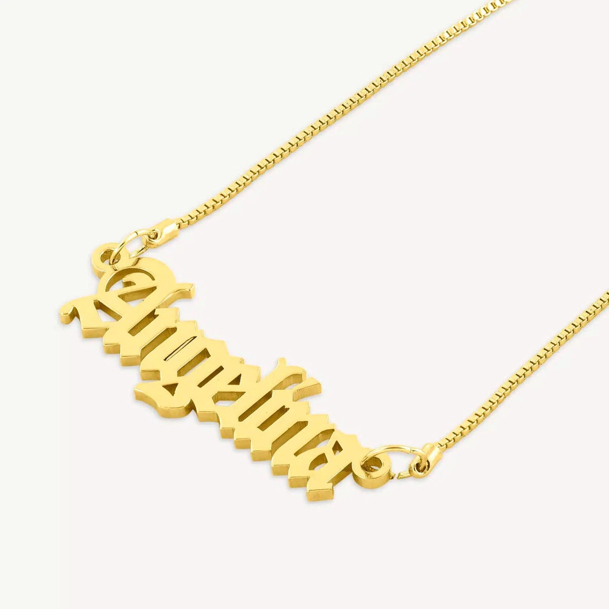 Gothic Name Necklace - Name Strings