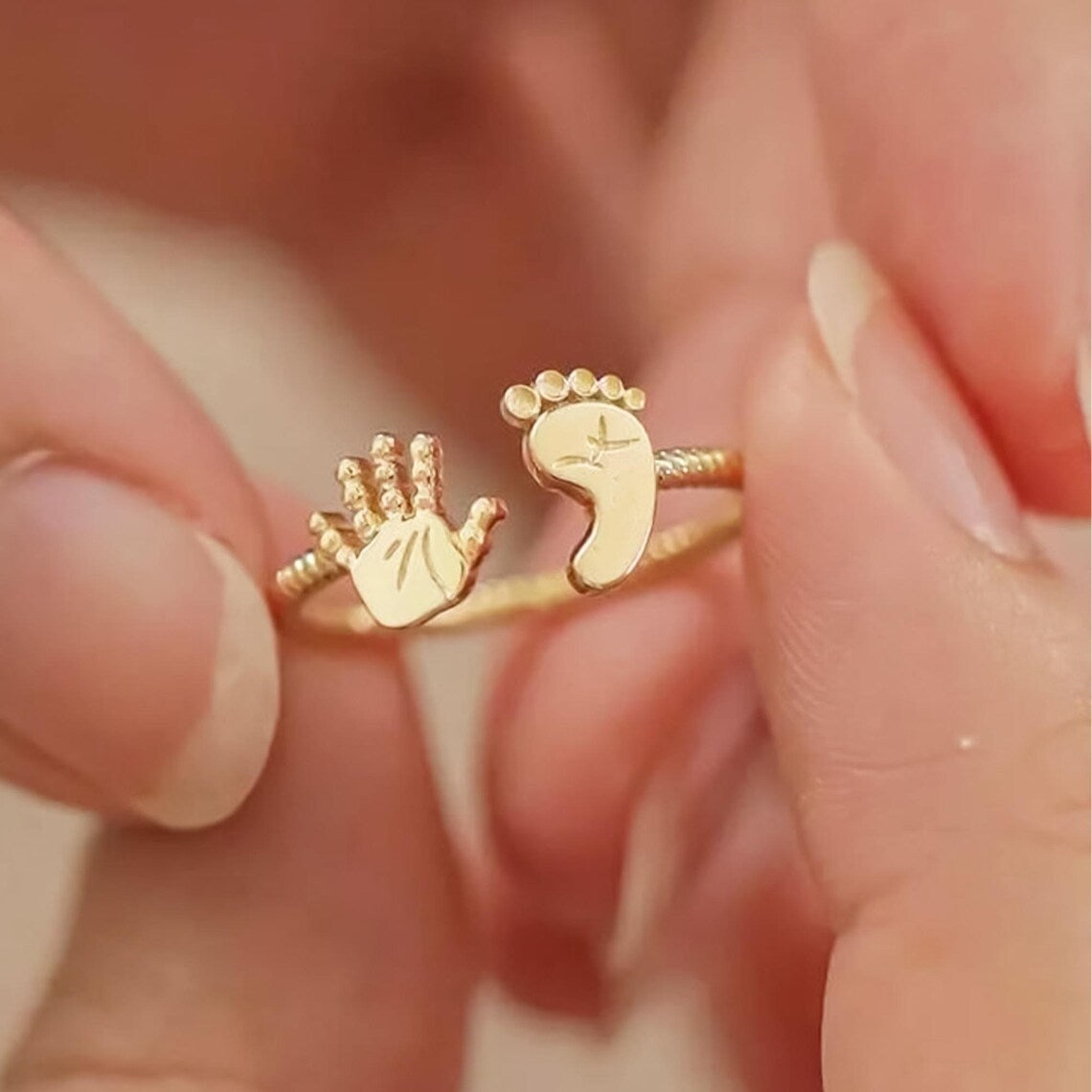 Mother’s Memory Ring ( Adjustable )