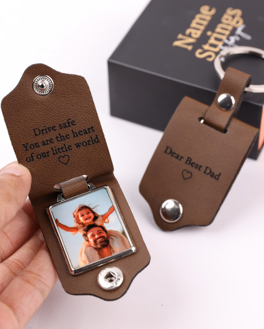 Personalised Memory Photo Keychain