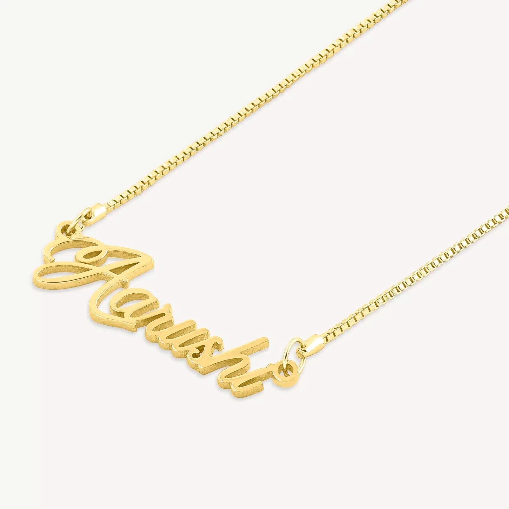 Love Song Name Necklace - Name Strings