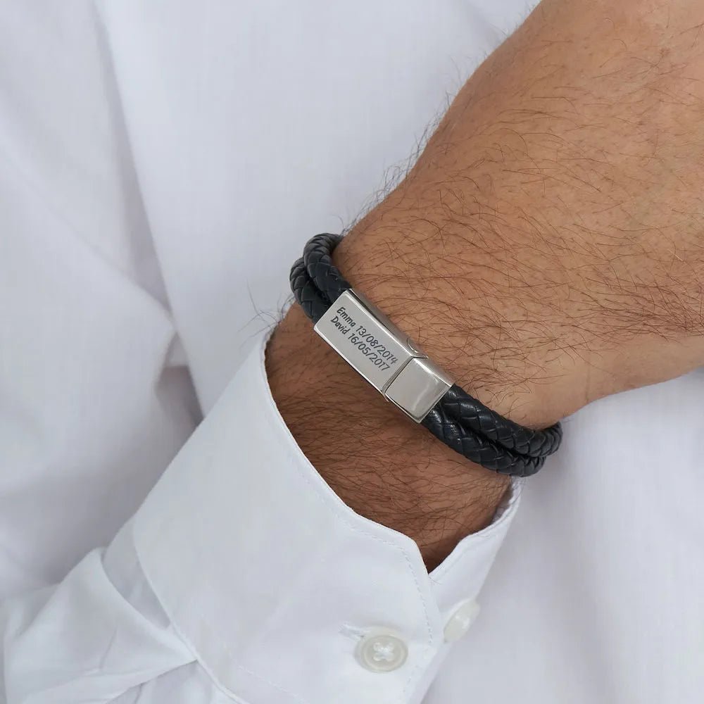 Men Forever Bracelet - Name Strings