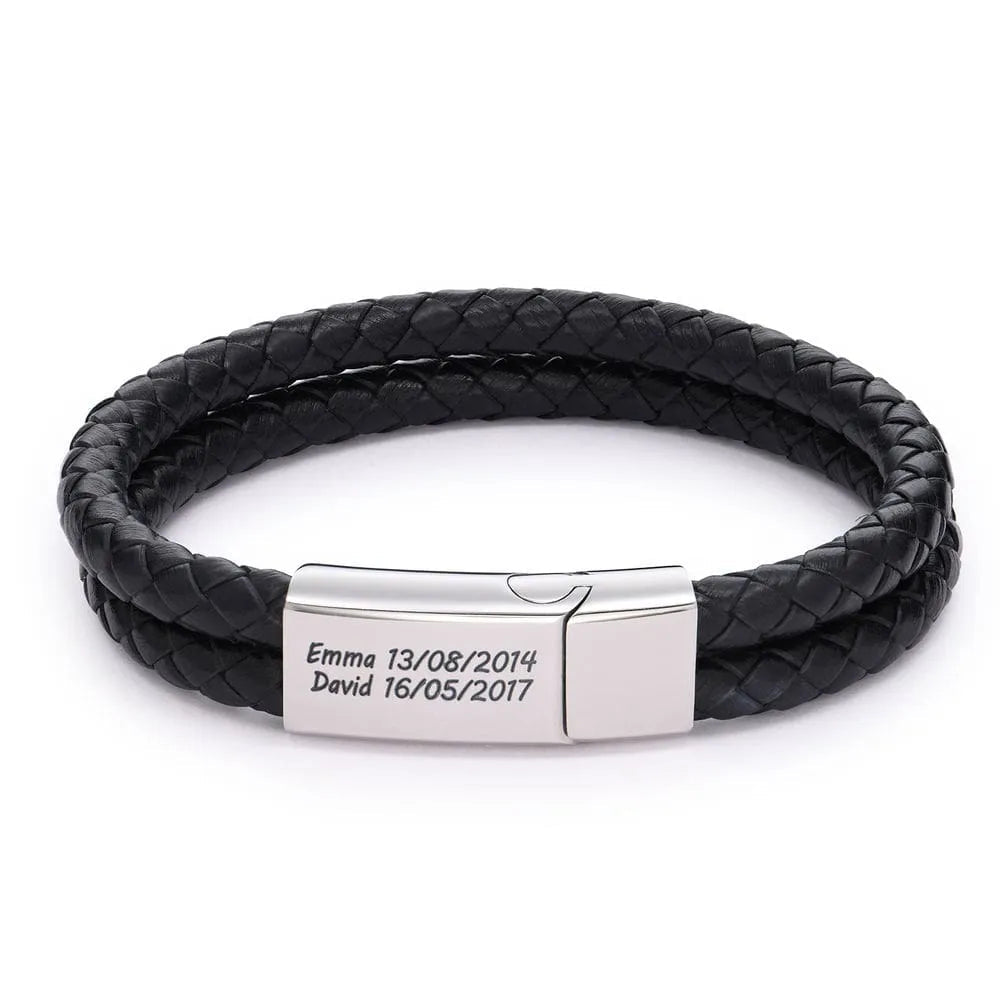 Men Forever Bracelet - Name Strings