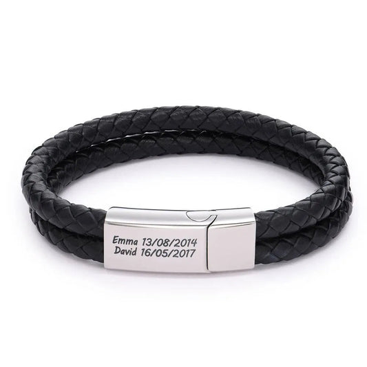 Men Forever Bracelet - Name Strings