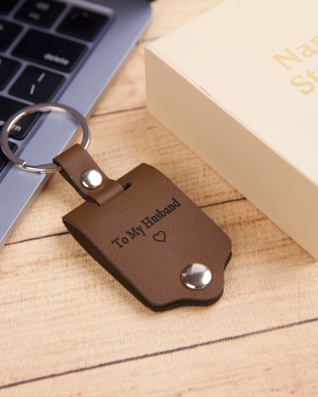 Personalised Memory Photo Keychain - Name Strings