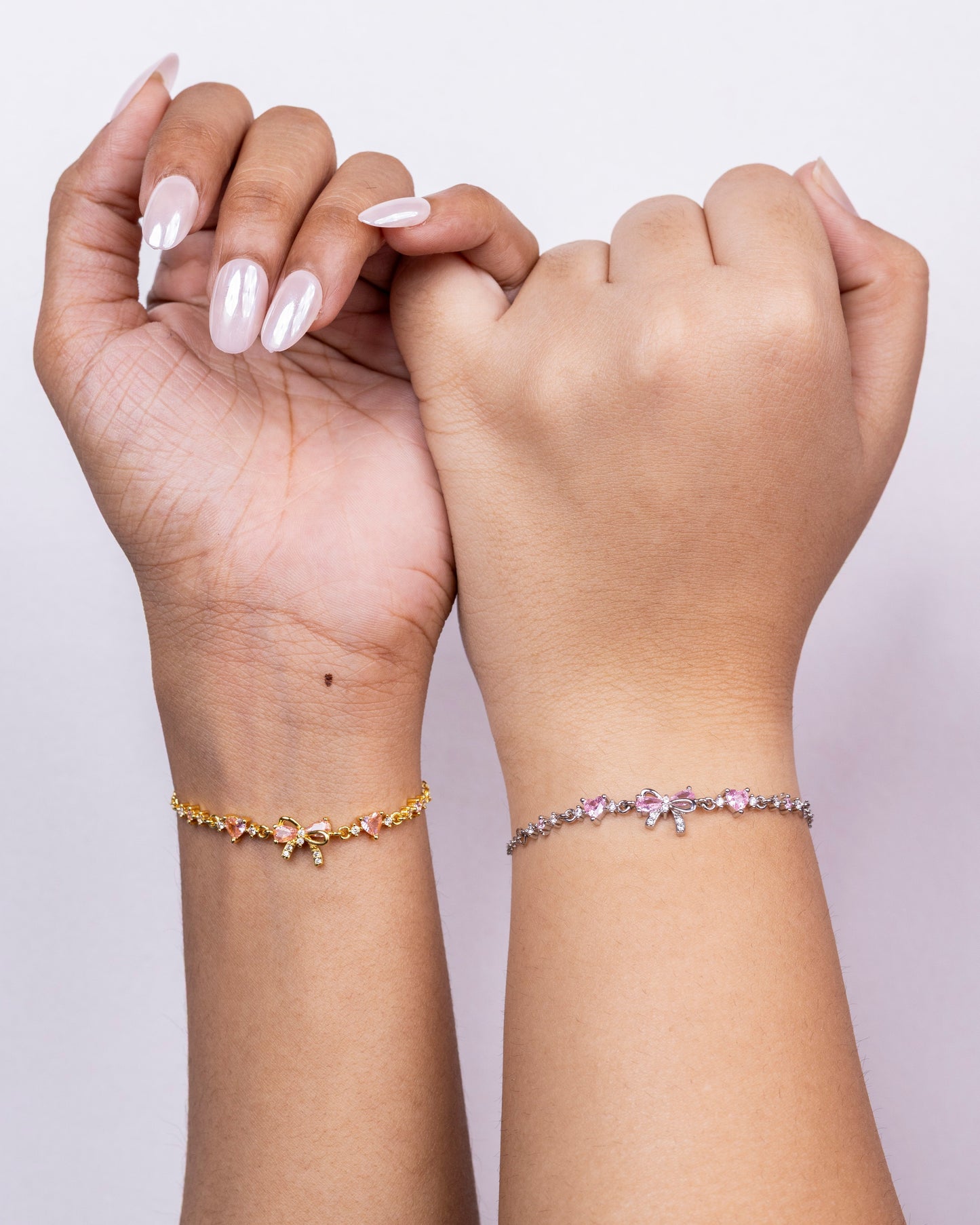 Pookie Bow Bracelet - Name Strings