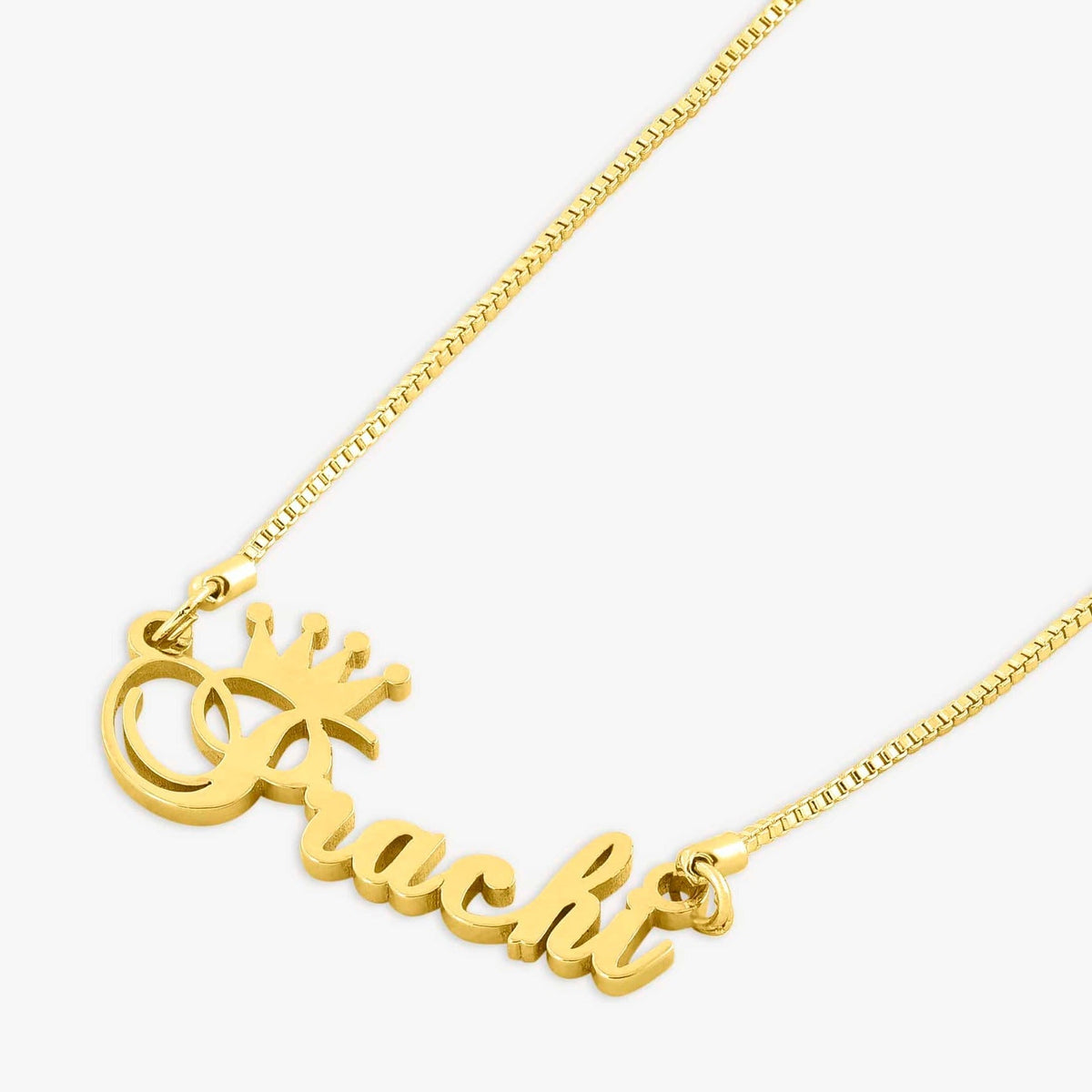 Queen Crown Name Necklace - Name Strings