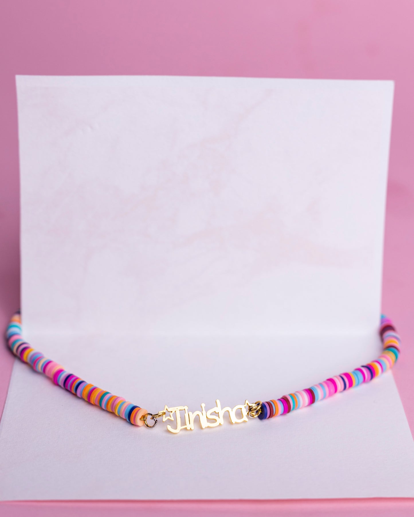 Rainbow Kids Name Necklace - Name Strings