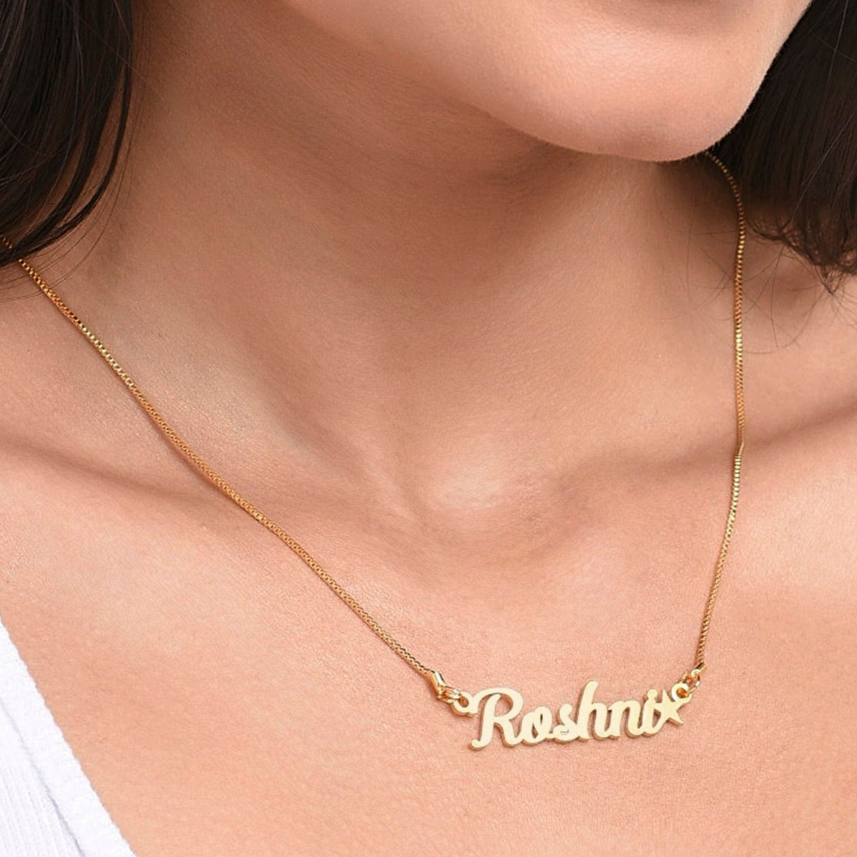 Stellar Star Name Necklace - Name Strings